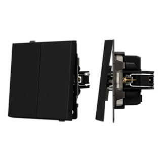 Механизм выключателя управления шторами SWT-TENDO-MKR2-SFPL-BK (230V, 10A) (Arlight, -)