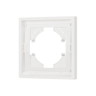 Рамка пластиковая FRM-TENDO-SFPL-1-WH (Arlight, -)