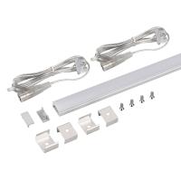 Набор для светодиодной подсветки ARL-KIT-SLIM-FC 24V Warm3000 (14,4 W/m, IP20, 2m) (Arlight, Алюминий+пластик)