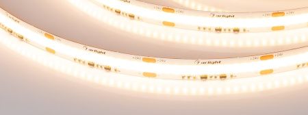 Лента COB-X560-10mm 24V Dim-To-Warm (14 W/m, IP20, 5m) (Arlight, Dim-To-Warm)