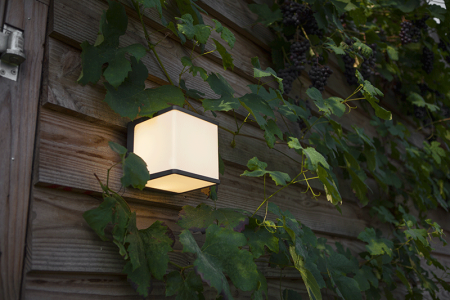 Светильник наcтенный, потолочный "Куб", WC2126, LED 14,5W 3000К IP54, темно серый