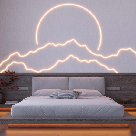 Лента герметичная LUNA-X960-D8mm 24V Warm3000 (8 W/m, IP65, 360deg, 5m) (Arlight, -)