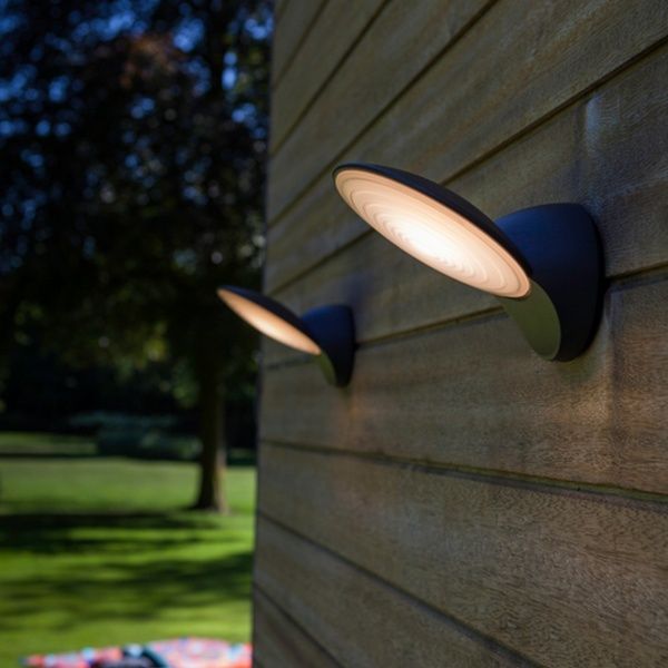 Настенный светильник Lutec, Темно-серый, Модерн, W1896-3K Gr