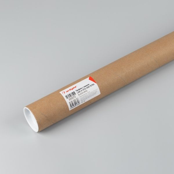 Профиль с экраном LINE-D-3734-2000 TETRA BLACK+OPAL (Arlight, Алюминий)