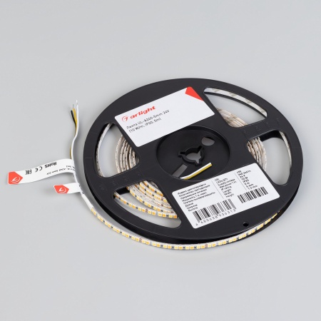 Лента UL-A240-5mm 24V White-MIX (10 W/m, IP20, 5m) (Arlight, Изменяемая ЦТ)