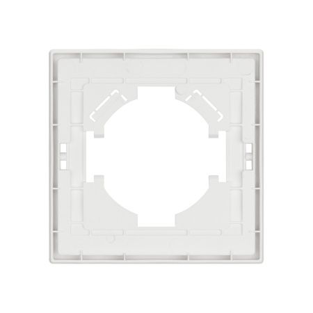 Рамка пластиковая FRM-TENDO-SFPL-1-WH (Arlight, -)