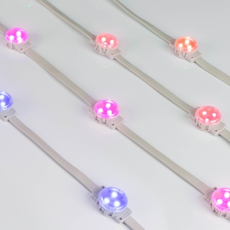 Модуль управляемый SPI-F3-D30 12V RGB-RAM-Auto (0.6W, IP68, 120 deg) (Arlight, Пластик, 3 года)