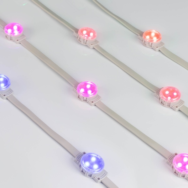 Модуль управляемый SPI-F3-D30 12V RGB-RAM-Auto (0.6W, IP68, 120 deg) (Arlight, Пластик, 3 года)