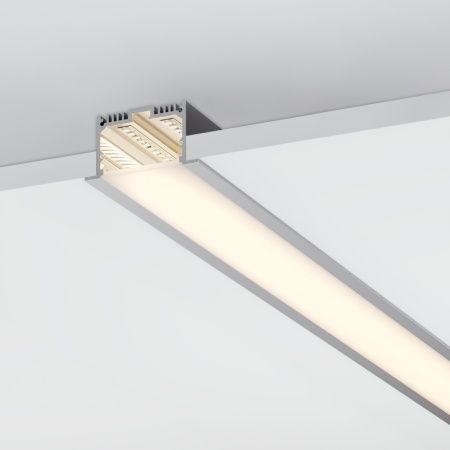 Профиль с экраном SL-LINIA62-F-2500 WHITE+OPAL (Arlight, Алюминий)