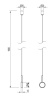 Подвес ART-APRIORI-HANG-TUBE-L1500 (GD) (Arlight, IP20 Металл, 3 года)