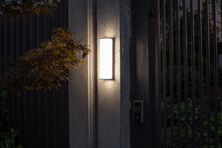 Светильник наcтенный, потолочный "Куб", WC2125, LED 34W  4000К IP54, темно серый