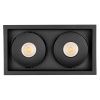 Светильник CL-SIMPLE-S148x80-2x9W Warm3000 (BK, 45 deg) (Arlight, IP20 Металл, 3 года)