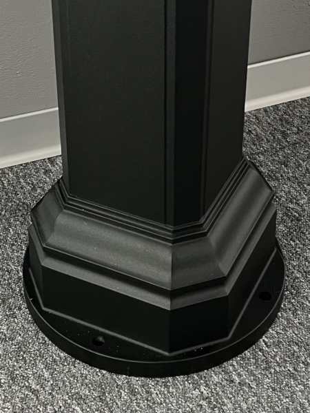 Светильник садово-парковый "Урмия", G3840-1M, 1* Е27  100W IP44  h=2.35m, черный