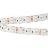 Лента RT-B120-15mm 24V RGB (28.8 W/m, IP20, 5060, 5m) (Arlight, Открытый)