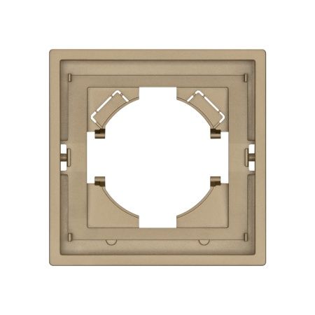 Рамка пластиковая FRM-TENDO-SFPL-1-GD (Arlight, -)