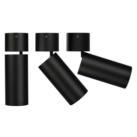 Корпус SP-POLO-SURFACE-FLAP-R65 (BK, 1-3, 200mA) (Arlight, IP20 Металл, 5 лет)