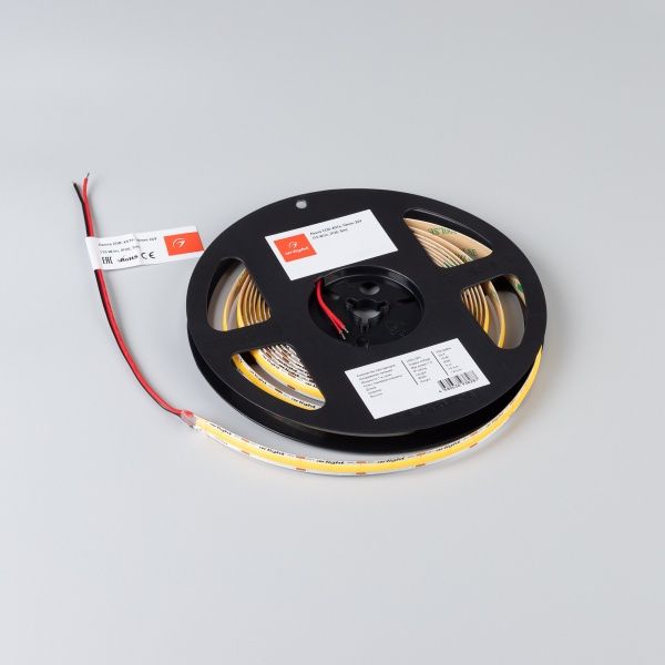 Лента COB-X576-10mm 24V Warm3500 (15 W/m, IP20, 5m) (Arlight, -)
