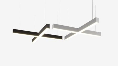 Светильник крестообразный подвесной белый SILED CROSS-01-PROF 1000х1000х50х70 (50 Вт, 4000K)