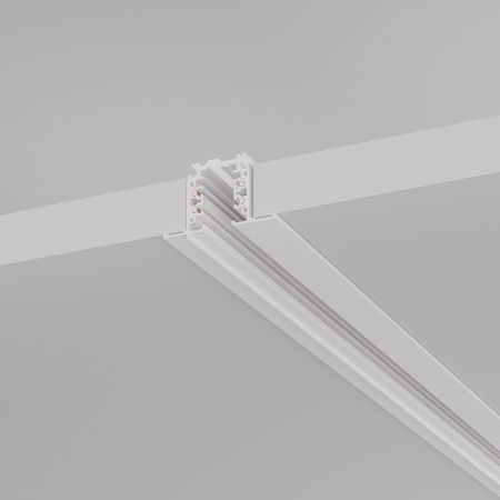 Трек встраиваемый LGD-4TR-TRACK-F-4000-WH-M (D) (Arlight, IP20 Металл, 3 года)