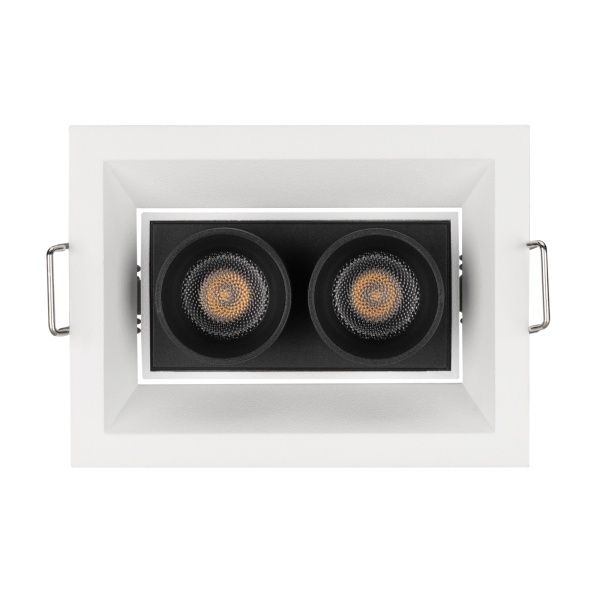 Светильник MS-ORIENT-BUILT-TURN-TC-S67x90-5W Warm3000 (WH-BK, 30 deg, 230V) (Arlight, IP20 Металл, 5 лет)