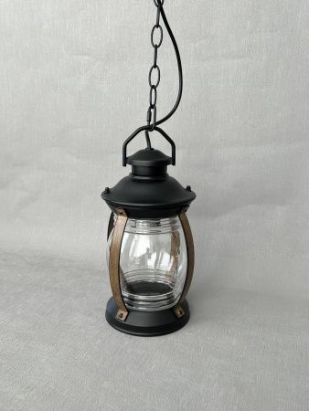 Светильник садово-парковый "Варна", G3965, 1*Е27 60W  IP44, black+ wood