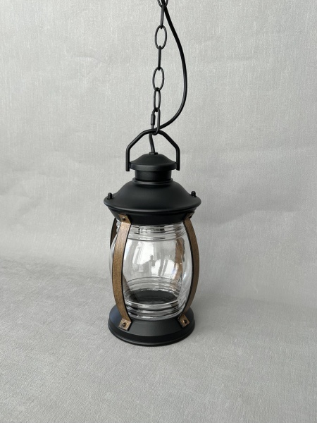 Светильник садово-парковый "Варна", G3965, 1*Е27 60W  IP44, black+ wood