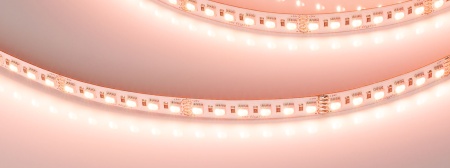 Лента RT-H120-10mm 24V RGBW-Warm-4-in-1 (25 W/m, IP20, 4040, 5m) (Arlight, Открытый)