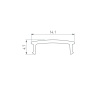 Экран ARH-DECORE-S12 Flat Clear (Arlight, Пластик)
