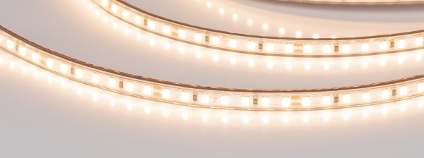 Лента герметичная RTW-PS-A140-7mm 24V Warm3000 (10 W/m, IP67, 5m) (Arlight, CRI>90)