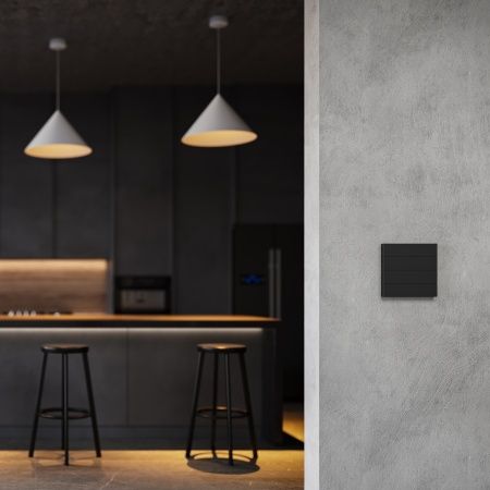 INTELLIGENT ARLIGHT Кнопочная панель SMART-ZB-801-22-1G-4SC-MULTI-IN Grey (230V) (IARL, IP20 Пластик, 5 лет)