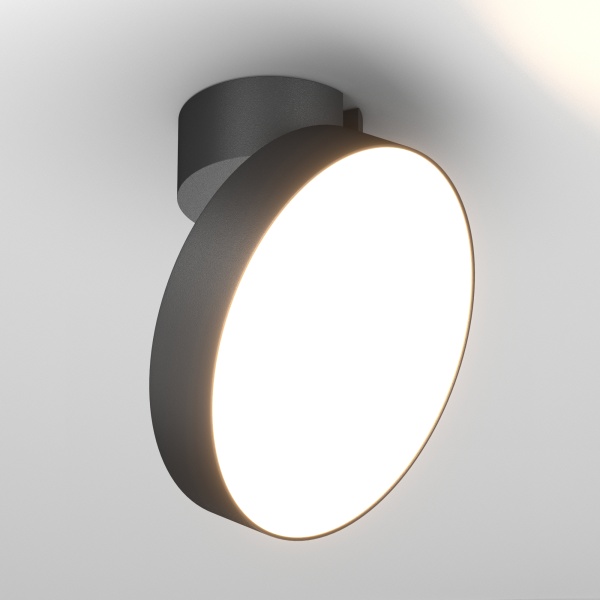 Светильник SP-RONDO-FLAP-R210-20W Day4000 (BK, 110 deg) (Arlight, IP40 Металл, 3 года)