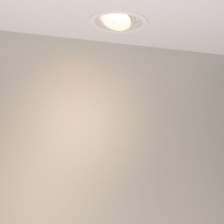 Светильник MS-VORTEX-BUILT-R110-20W Warm3000 (WH-WH, 20 deg, 230V) (Arlight, IP20 Металл, 5 лет)