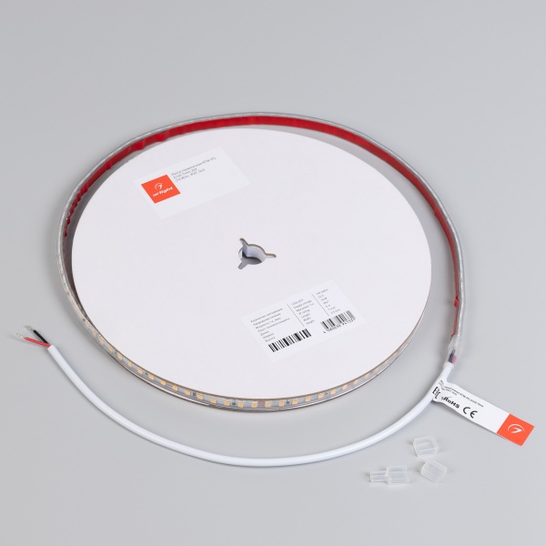 Лента герметичная RTW-PS-A140-7mm 24V Day4000 (10 W/m, IP67, 5m) (Arlight, CRI>90)