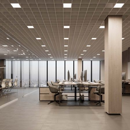 Светильник DL-GRIGLIATO-S190x190-24W Day4000 (GR, 100 deg, 230) (Arlight, IP40 Металл, 5 лет)