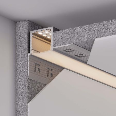 Профиль FANTOM-W20-H20-EDGE-2000 ANOD (Arlight, Алюминий)