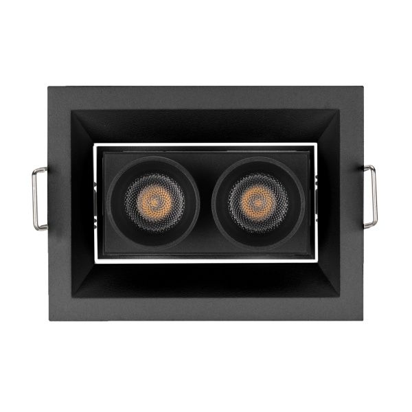 Светильник MS-ORIENT-BUILT-TURN-TC-S67x90-5W Warm3000 (BK-BK, 30 deg, 230V) (Arlight, IP20 Металл, 5 лет)