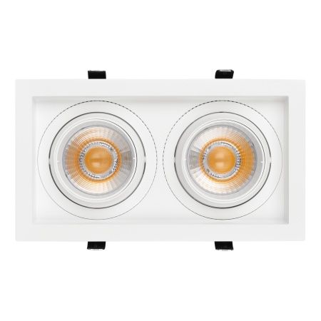 Светильник MS-VORTEX-BUILT-S250x140-2x30W Day4000 (WH-WH, 30 deg, 230V) (Arlight, IP20 Металл, 5 лет)
