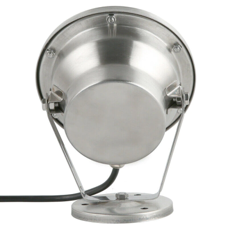 Светильник для водоемов, UG1461,  AC12V 18W IP68 RGB+RF, сатин-никель