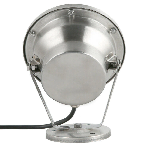 Светильник для водоемов, UG1461,  AC12V 18W IP68 RGB+RF, сатин-никель