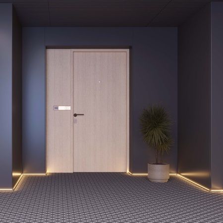 Профиль PLINTUS-H40-2000 BLACK (Arlight, Алюминий)