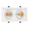 Светильник MS-VORTEX-BUILT-S250x140-2x30W Warm3000 (WH-WH, 30 deg, 230V) (Arlight, IP20 Металл, 5 лет)