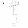 Светильник MAG-SPOT-HANG-45-R50-7W Day4000 (BK, 24 deg, 24V) (Arlight, IP20 Металл, 3 года)