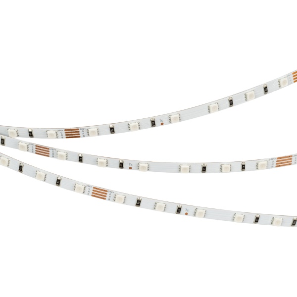 Лента RT-G60-5mm 24V RGB (6.6 W/m, IP20, 3838, 5m) (Arlight, узкая)