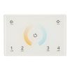 Панель Sens SMART-P81-MIX White (230V, 4 зоны, 2.4G) (Arlight, IP20 Пластик, 5 лет)