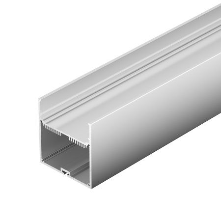 Профиль с экраном SL-LINE-7477-2500 ANOD+OPAL (Arlight, Алюминий)