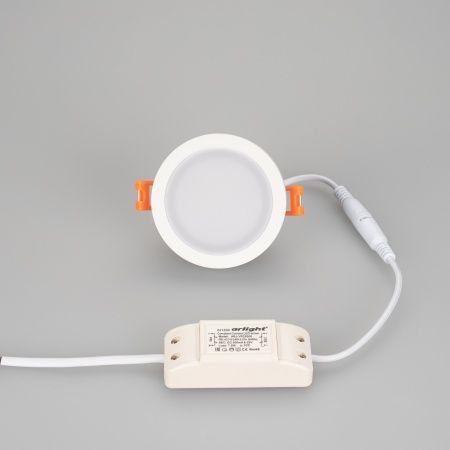 Светодиодная панель LTD-85SOL-5W Warm White (Arlight, IP44 Пластик, 3 года)