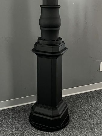 Светильник садово-парковый "Урмия", G3840-1M, 1* Е27  100W IP44  h=2.35m, черный