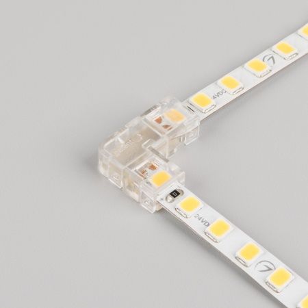 Коннектор угловой FIX-MONO-5mm-2pin-STS (Arlight, Прозрачный)