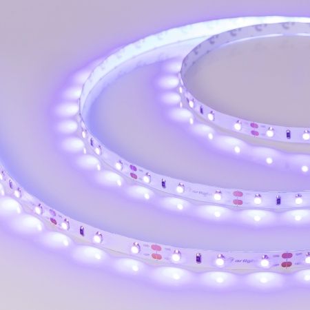 Лента RT-A60-8mm 12V UV400 (4.8 W/m, IP20, 2835, 5m) (Arlight, Открытый)