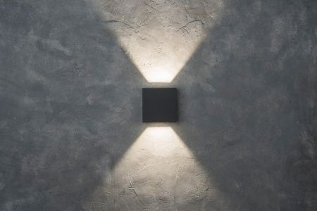 Светильник наcтенный "Фокус", WC2129, LED 10W 4000К IP54, черный